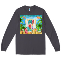 Smoke summer mini Long Sleeve Tee - TumblerDesignByShophia