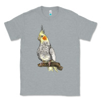 Heather Grey Cocktail Parrot Classic Tee - LillyAllenDesigns