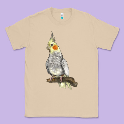 Cocktail Parrot Classic Tee Designed By Lillyallendesigns