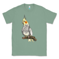 Sage Cocktail Parrot Classic Tee - LillyAllenDesigns