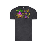Vintage Black Mardi Gras party Vintage Tee - NancyCooperArtShop