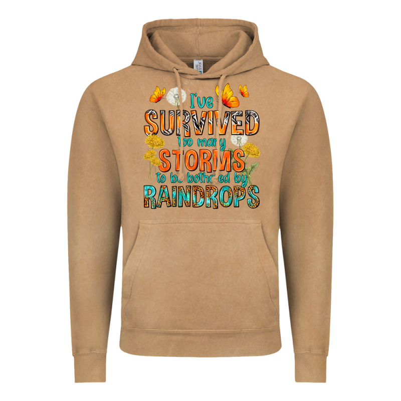 I've Survived Too Many Storms Vintage Hoodie by texasbilliewilder | Teevron