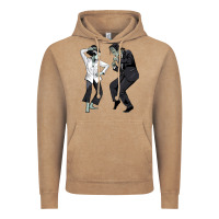 Vintage Coffee pulp frankenstein Vintage Hoodie - tuanDangUi