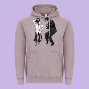 Pulp Frankenstein Vintage Hoodie Designed By Tuandangui