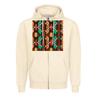 Sandshell native american aztec seamless pattern Zipper Hoodie - BundleAndBundleShop