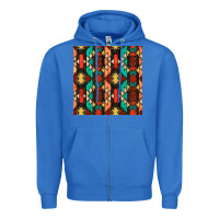 True Royal native american aztec seamless pattern Zipper Hoodie - BundleAndBundleShop