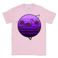 Bubblegum Pink Flamingo Palm Classic Tee - Bettercallsaul