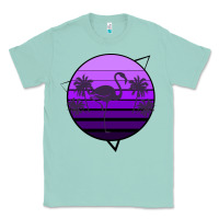 Seafoam Flamingo Palm Classic Tee - Bettercallsaul