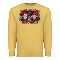 Antique Gold chillin with my gnomies Premium Sweatshirt - SublimationCraftShop