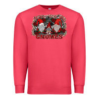 Cardinal chillin with my gnomies Premium Sweatshirt - SublimationCraftShop
