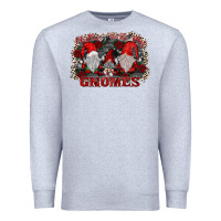 Heather Grey chillin with my gnomies Premium Sweatshirt - SublimationCraftShop