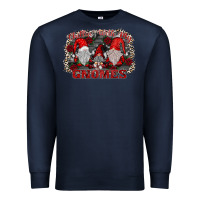 Navy chillin with my gnomies Premium Sweatshirt - SublimationCraftShop