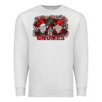 Oatmeal Heather chillin with my gnomies Premium Sweatshirt - SublimationCraftShop