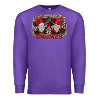 Purple chillin with my gnomies Premium Sweatshirt - SublimationCraftShop