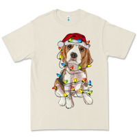 Bone christmas beagle Premium Tee - RanaPortraitStore