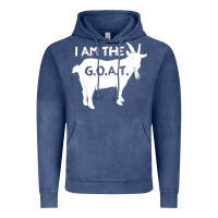 Vintage Denim i am the g.o.a.t. greatest of all time athletics g Vintage Hoodie - tuanDangUi