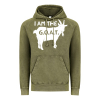 Vintage Olive i am the g.o.a.t. greatest of all time athletics g Vintage Hoodie - tuanDangUi