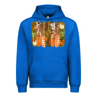 Cobalt fall brushstrokes Urban Hoodie - BarkalooDesign