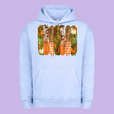 Fall Brushstrokes Urban Hoodie Designed By Barkaloodesign