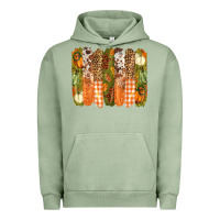 Pigment Oil Green fall brushstrokes Urban Hoodie - BarkalooDesign