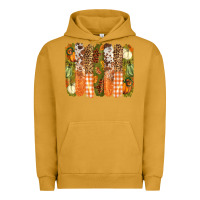 Pigment Peanut Butter fall brushstrokes Urban Hoodie - BarkalooDesign