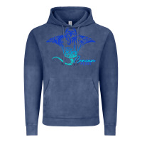 Vintage Denim Cancun Sea Stingray Mexico Matching Family Vacatio Vintage Hoodie - tuanDangUi