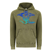Vintage Olive Cancun Sea Stingray Mexico Matching Family Vacatio Vintage Hoodie - tuanDangUi