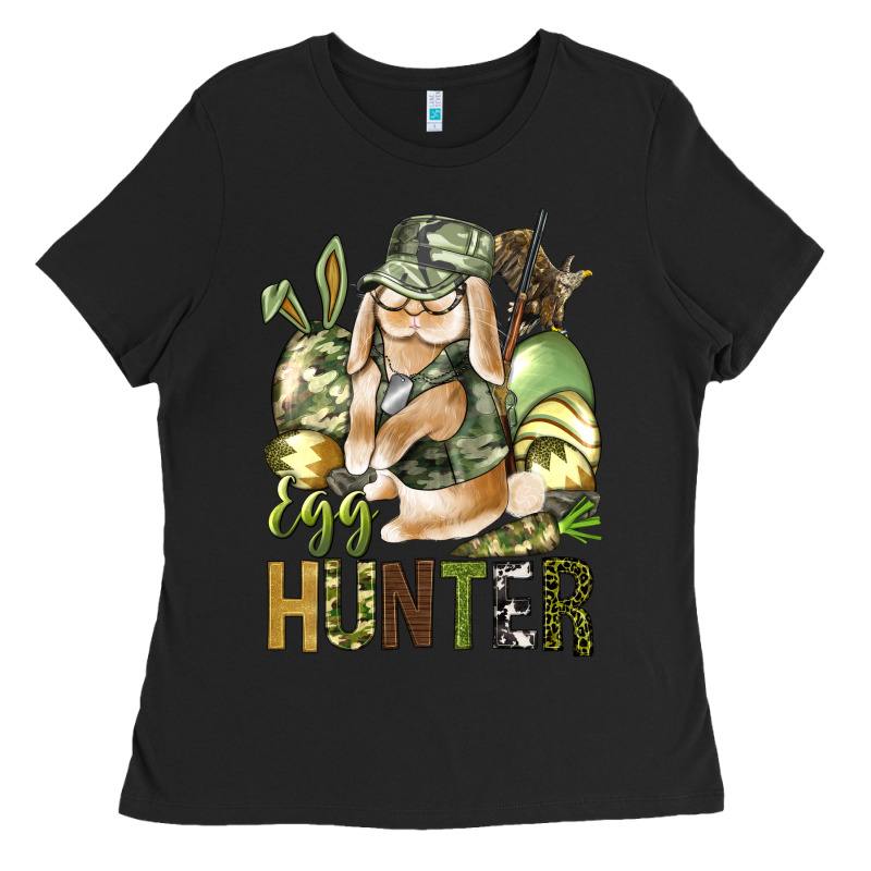 Egg Hunter Ladies Tee by BundleAndBundleShop | Teevron