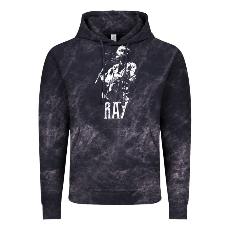 Ray Lamontagne   White Stencil 1 Vintage Hoodie by tuanDangUi | Teevron