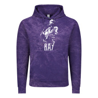 Cloud Purple ray lamontagne   white stencil 1 Vintage Hoodie - tuanDangUi