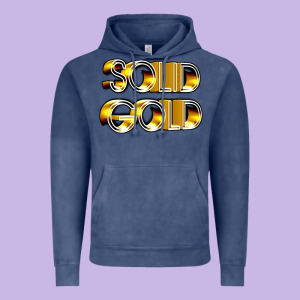 Solid Gold 1980s Tv Show Pop Music Vintage Hoodie Designed By Tuandangui