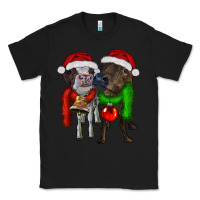 Black two christmas heifers Classic Tee - RanaPortraitStore