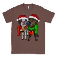 Chestnut two christmas heifers Classic Tee - RanaPortraitStore