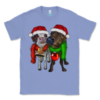 Colony Blue two christmas heifers Classic Tee - RanaPortraitStore