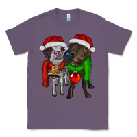 Lavender two christmas heifers Classic Tee - RanaPortraitStore