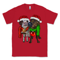 Red two christmas heifers Classic Tee - RanaPortraitStore