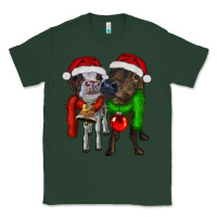 Sports Green two christmas heifers Classic Tee - RanaPortraitStore