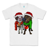 White two christmas heifers Classic Tee - RanaPortraitStore