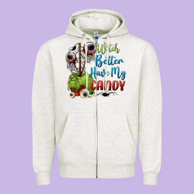 Witch Better Have My Candy Zipper Hoodie Designed By Bundleandbundleshop