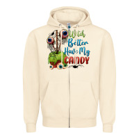 Sandshell witch better have my candy Zipper Hoodie - BundleAndBundleShop