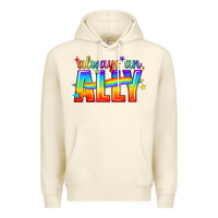 Sandshell Always An Ally Pride LGBTQ Premium Hoodie - BundleAndBundleShop