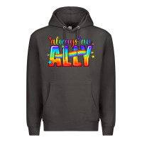 Smoke Always An Ally Pride LGBTQ Premium Hoodie - BundleAndBundleShop