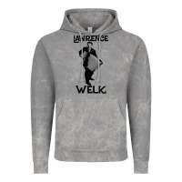Cloud Rock lawrence welk   name   the black stencil Vintage Hoodie - tuanDangUi