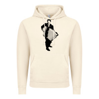 Vintage Artic lawrence welk   no name   the black stencil Vintage Hoodie - tuanDangUi
