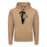 Lawrence Welk   No Name   The Black Stencil Vintage Hoodie | Teevron