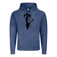 Vintage Denim lawrence welk   no name   the black stencil Vintage Hoodie - tuanDangUi
