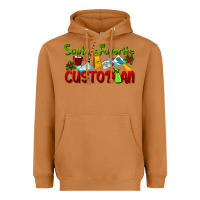 Meerkat Santa's Favorite Custodian Heavyweight Hoodie - LillyAllenDesigns