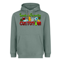 Sage Santa's Favorite Custodian Heavyweight Hoodie - LillyAllenDesigns