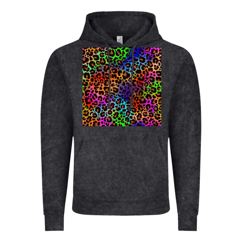 Pride Leopard Seamless Pattern Vintage Hoodie by NancyCooperArtShop | Teevron