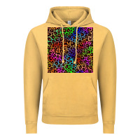 Vintage Mustard Pride leopard seamless pattern Vintage Hoodie - NancyCooperArtShop